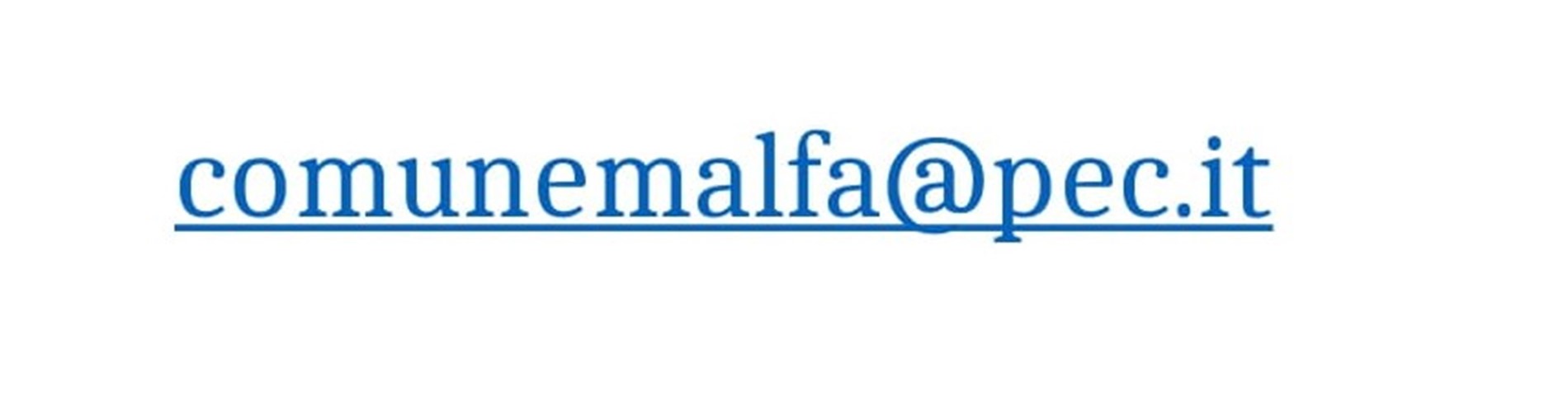 PEC COMUNE MALFA