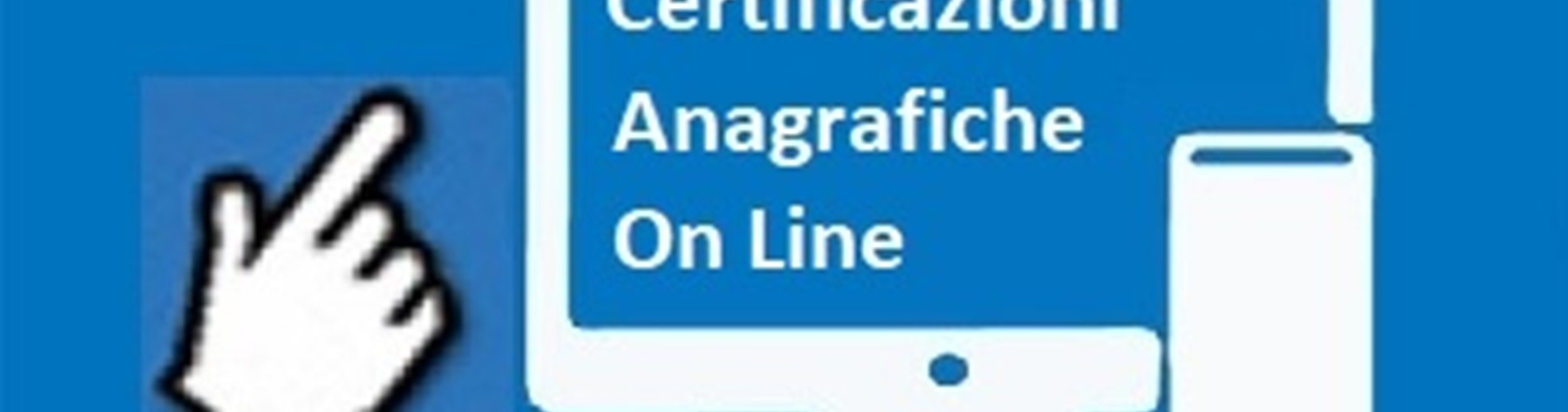 CERTIFICAZIONE ANAGRAFICA ON LINE